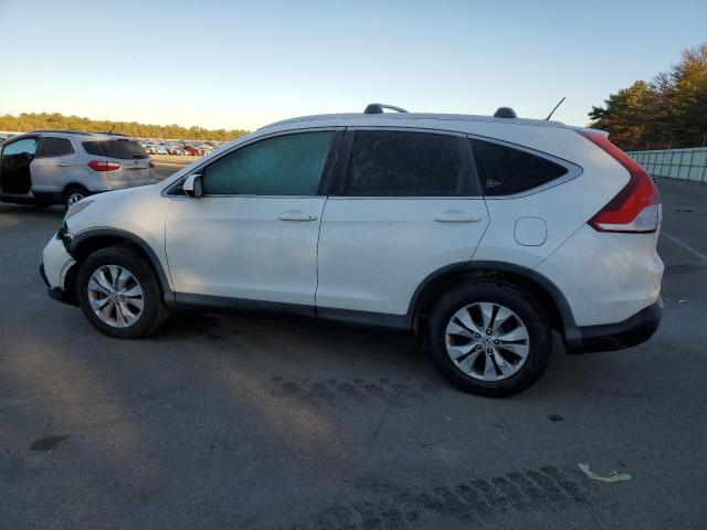 5J6RM4H54DL081764 - 2013 HONDA CR-V EX WHITE photo 2