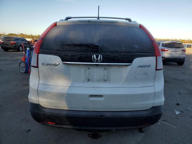 5J6RM4H54DL081764 - 2013 HONDA CR-V EX WHITE photo 6