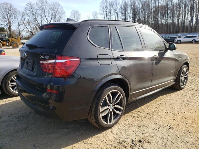 5UXWX7C53F0K34047 - 2015 BMW X3 XDRIVE35I BLACK photo 3