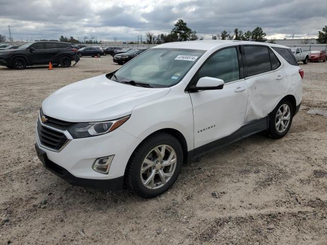 2GNAXKEX2J6190417 - 2018 CHEVROLET EQUINOX LT WHITE photo 1