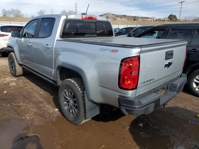 1GCGTEEN5H1254509 - 2017 CHEVROLET COLORADO ZR2 SILVER photo 2