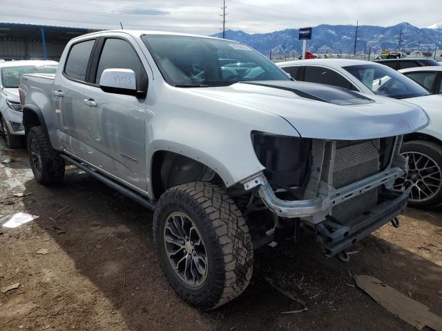 1GCGTEEN5H1254509 - 2017 CHEVROLET COLORADO ZR2 SILVER photo 4