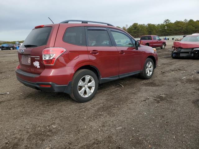 JF2SJADC2FH575020 - 2015 SUBARU FORESTER 2.5I PREMIUM RED photo 3