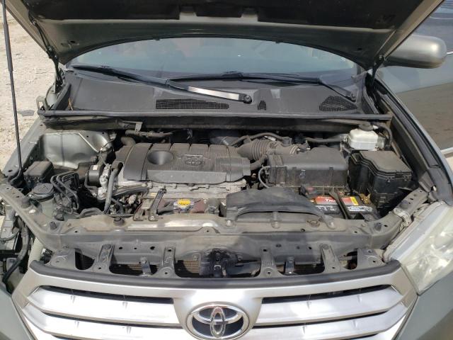 5TDZA3EH7DS035190 - 2013 TOYOTA HIGHLANDER BASE Gris photo 11