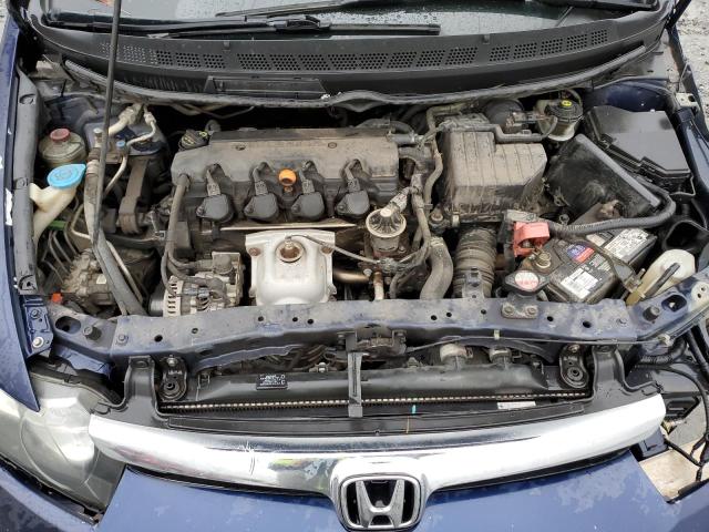 1HGFA16886L044251 - 2006 HONDA CIVIC EX BLUE photo 11