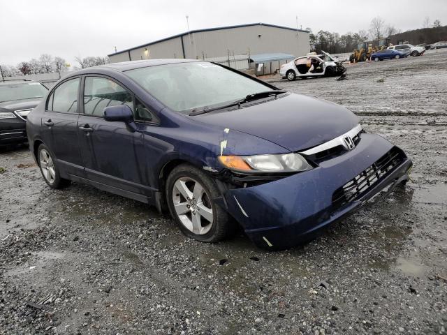 1HGFA16886L044251 - 2006 HONDA CIVIC EX BLUE photo 4