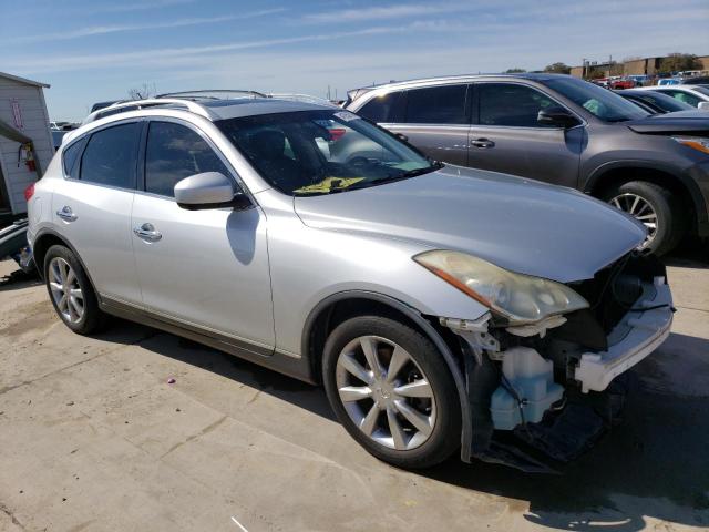 JN1AJ0HR8BM854219 - 2011 INFINITI EX35 BASE SILVER photo 4