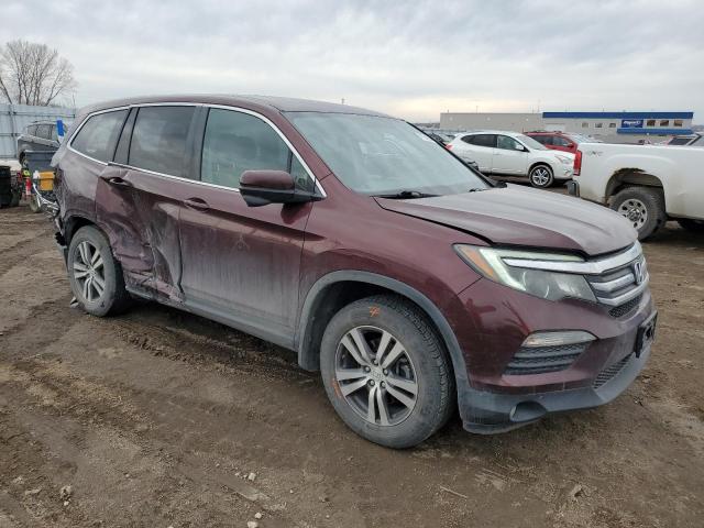 5FNYF6H55GB083442 - 2016 HONDA PILOT EXL RED photo 4