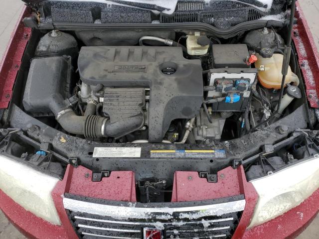 1G8AJ55F96Z176619 - 2006 SATURN ION LEVEL 2 BURGUNDY photo 11