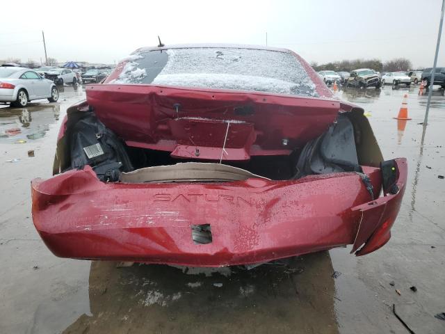 1G8AJ55F96Z176619 - 2006 SATURN ION LEVEL 2 BURGUNDY photo 6