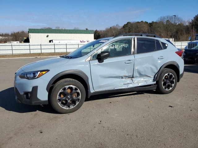 JF2GTABC3M8209602 - 2021 SUBARU CROSSTREK BLUE photo 1