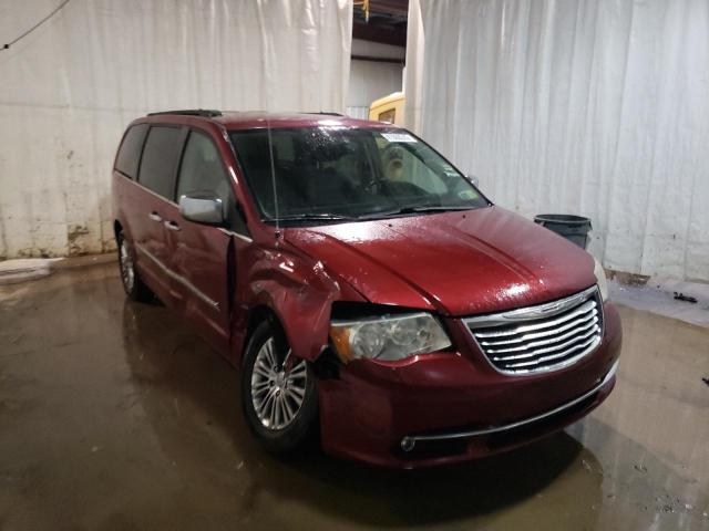 2C4RC1CG7DR646385 - 2013 CHRYSLER TOWN & COU TOURING L BURGUNDY photo 4