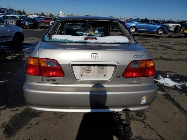 1HGEJ6676YL005175 - 2000 HONDA CIVIC LX BROWN photo 6