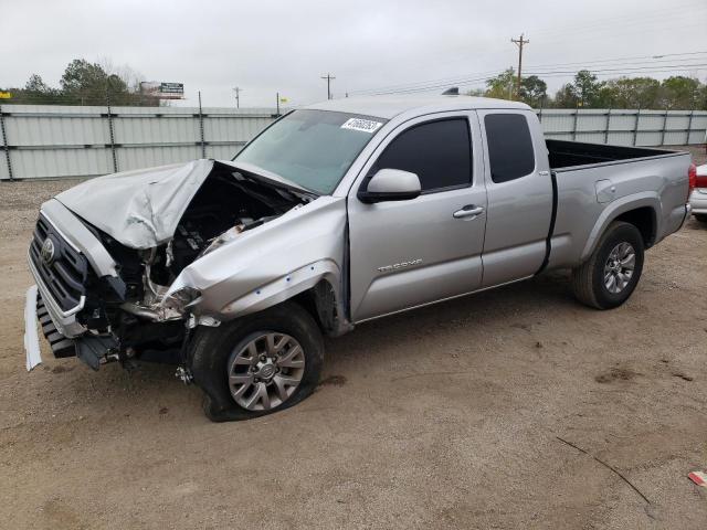 5TFRZ5CN6KX074325 - 2019 TOYOTA TACOMA ACCESS CAB ვერცხლისფერი ფოტო 1