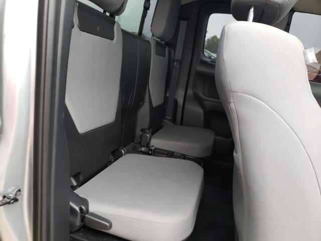 5TFRZ5CN6KX074325 - 2019 TOYOTA TACOMA ACCESS CAB ვერცხლისფერი ფოტო 10
