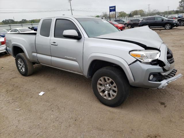 5TFRZ5CN6KX074325 - 2019 TOYOTA TACOMA ACCESS CAB ვერცხლისფერი ფოტო 4