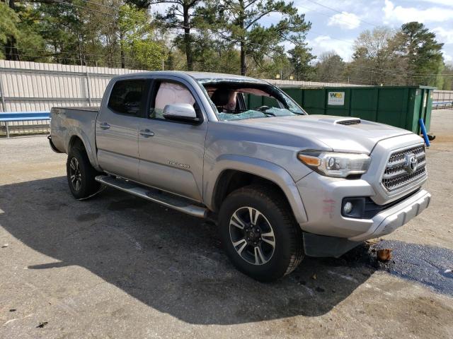 5TFAZ5CN2HX025175 - 2017 TOYOTA TACOMA DOUBLE CAB 银色 照片 4