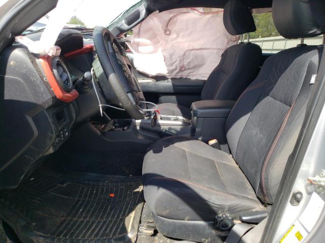 5TFAZ5CN2HX025175 - 2017 TOYOTA TACOMA DOUBLE CAB 银色 照片 7