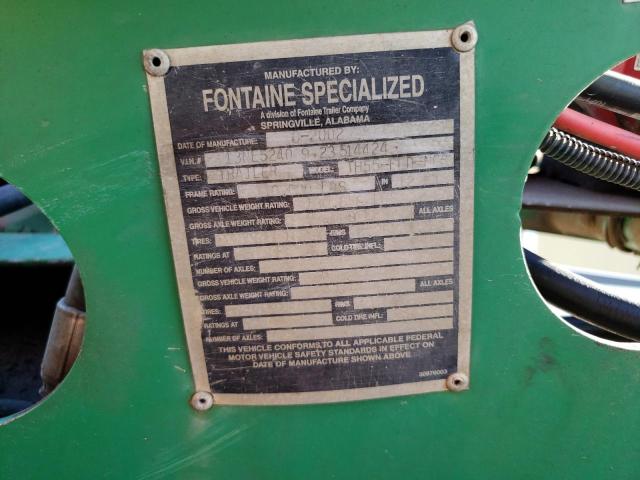 13NE5240923514424 - 2002 FONTAINE TRAILER GREEN photo 10