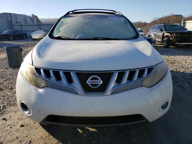 JN8AZ18U99W021564 - 2009 NISSAN MURANO S WHITE photo 5