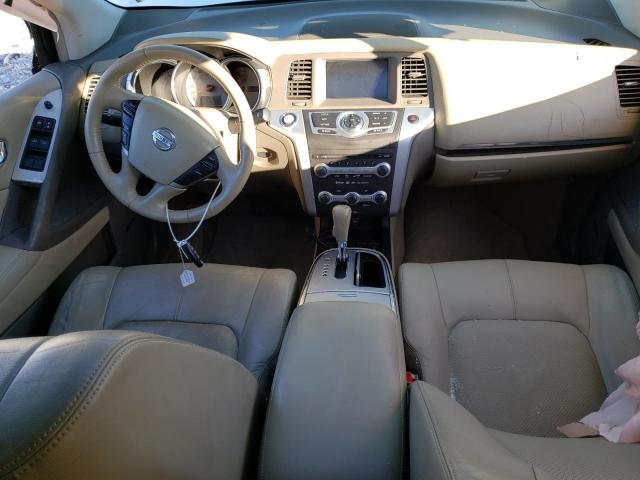 JN8AZ18U99W021564 - 2009 NISSAN MURANO S WHITE photo 8