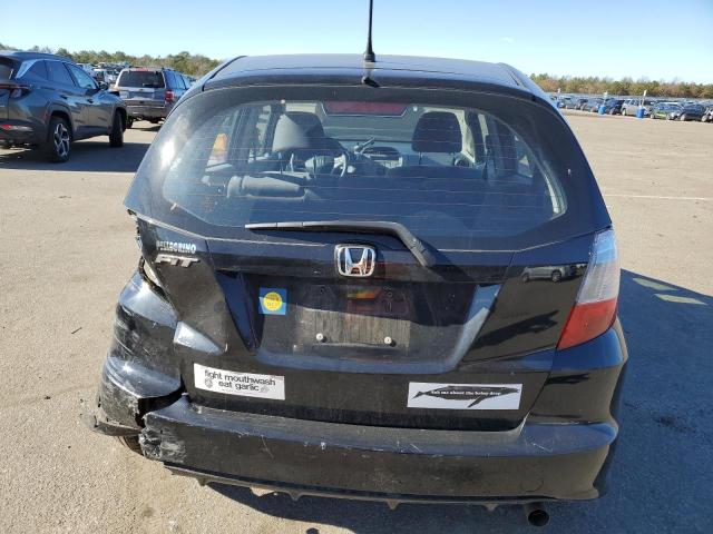 JHMGE8H30CC020358 - 2012 HONDA FIT BLACK photo 6