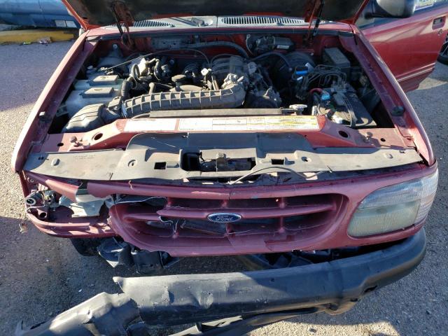 1FMZU62X7YZB57858 - 2000 FORD EXPLORER XLS BURGUNDY photo 12