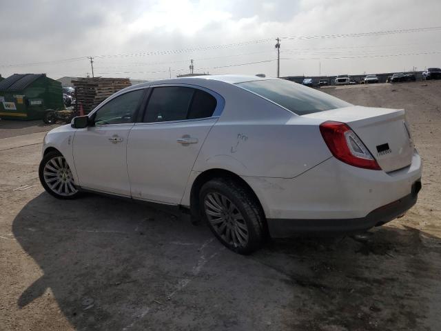 1LNHL9DK2DG603972 - 2013 LINCOLN MKS WHITE photo 2