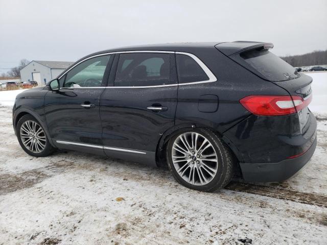 2LMTJ8LR1GBL31603 - 2016 LINCOLN MKX RESERVE BLACK photo 2