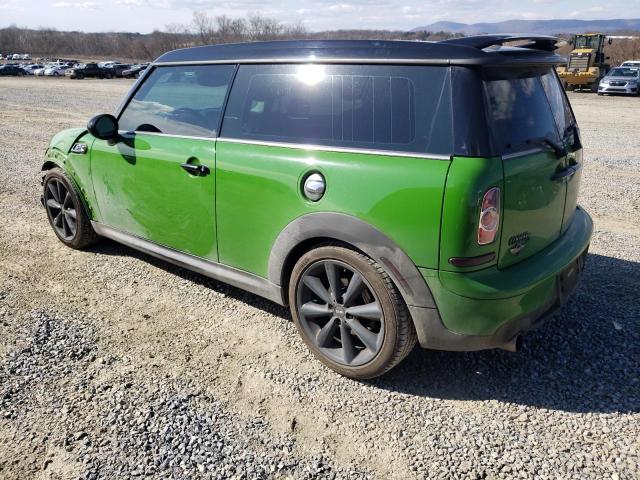 WMWZG3C55BTY36042 - 2011 MINI COOPER S CLUBMAN GREEN photo 2