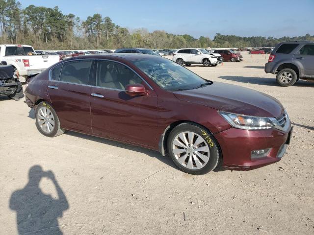 1HGCR3F88EA030450 - 2014 HONDA ACCORD EXL RED photo 4