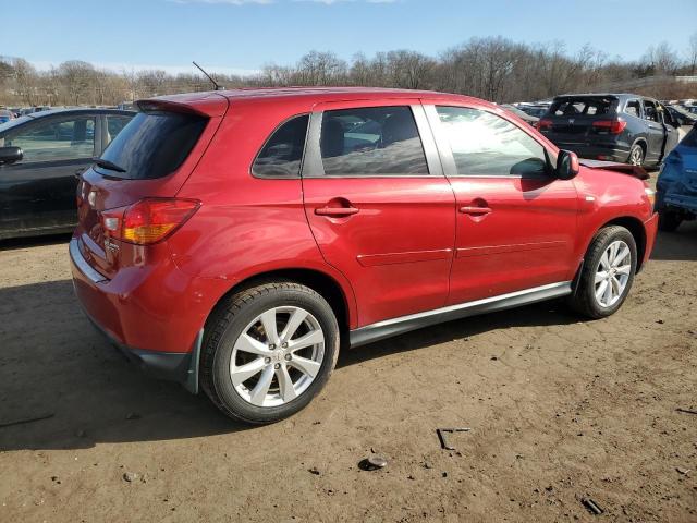 4A4AR3AU3FE003492 - 2015 MITSUBISHI OUTLANDER ES RED photo 3