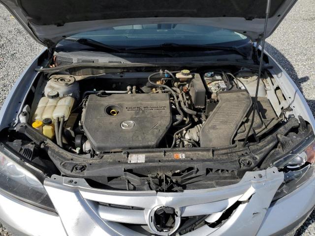 JM1BK324X71675637 - 2007 MAZDA 3 S SILVER photo 11