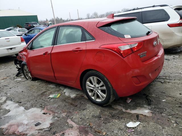 KMHD35LE5DU031722 - 2013 HYUNDAI ELANTRA GT RED photo 2