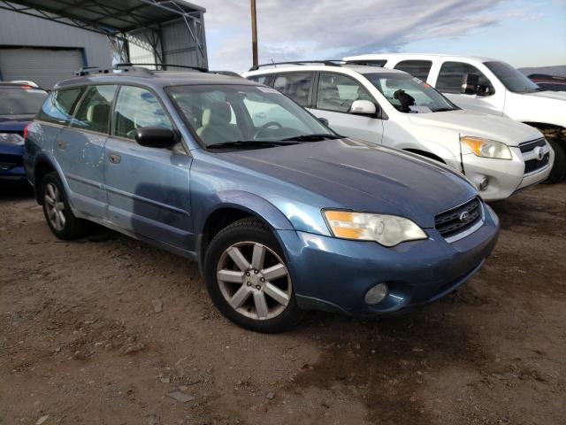 4S4BP61C687336606 - 2006 SUBARU LEGACY OUT 2.5I BLUE photo 4