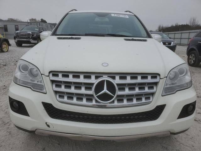 4JGBB8GB2AA587494 - 2010 MERCEDES-BENZ ML 350 4MATIC WHITE photo 5