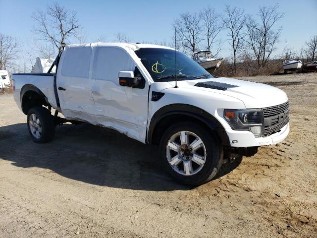 1FTFW1R62DFB90084 - 2013 FORD F150 SVT RAPTOR WHITE photo 4