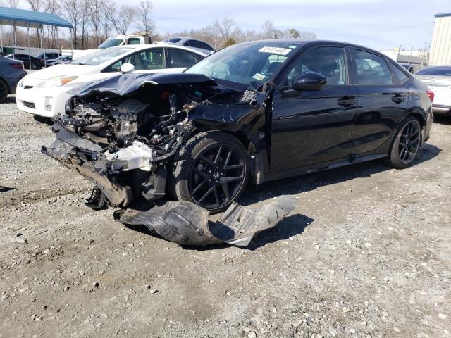 2HGFE2F51NH500568 - 2022 HONDA CIVIC SPORT 黑色 照片 1