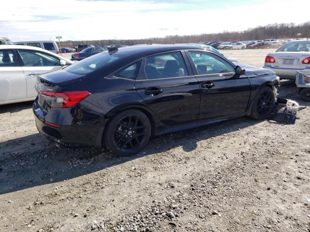 2HGFE2F51NH500568 - 2022 HONDA CIVIC SPORT 黑色 照片 3