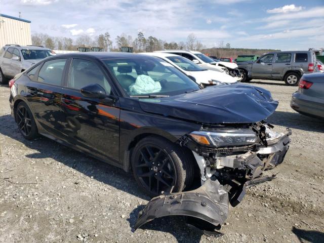 2HGFE2F51NH500568 - 2022 HONDA CIVIC SPORT 黑色 照片 4