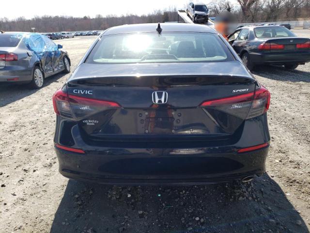 2HGFE2F51NH500568 - 2022 HONDA CIVIC SPORT 黑色 照片 6