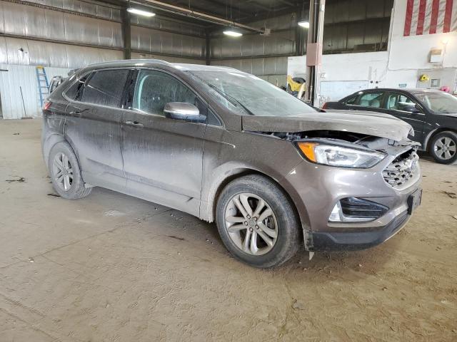 2FMPK4J99KBB75342 - 2019 FORD EDGE SEL BROWN photo 4