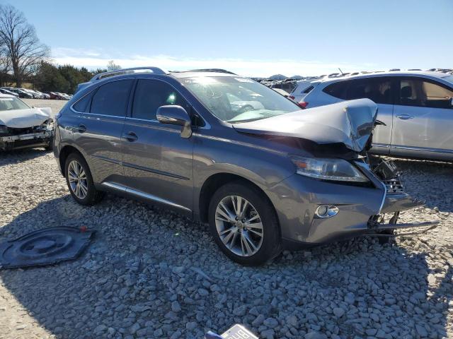 2T2ZK1BA1DC122600 - 2013 LEXUS RX 350 GRAY photo 4