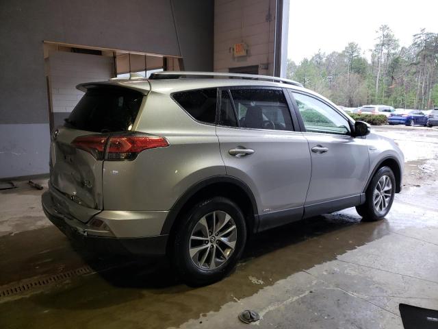 JTMRJREVXJD254788 - 2018 TOYOTA RAV4 HV LE SILVER photo 3