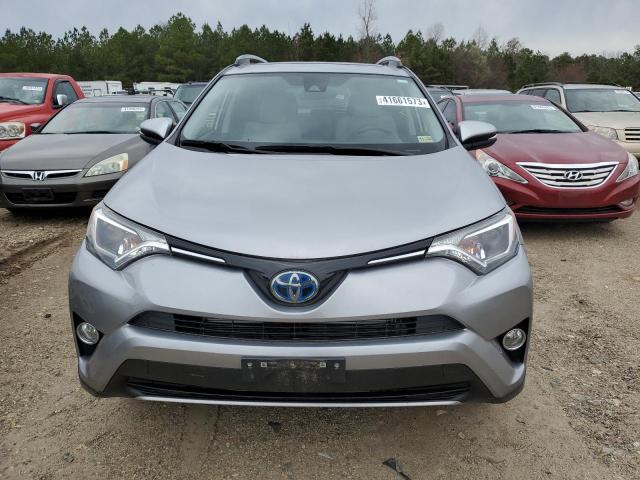 JTMRJREVXJD254788 - 2018 TOYOTA RAV4 HV LE SILVER photo 5