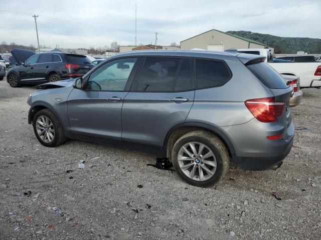 5UXWX9C56F0D44573 - 2015 BMW X3 XDRIVE28I SILVER photo 2