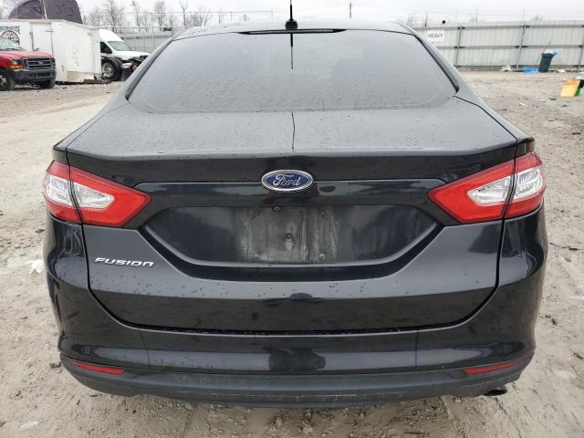 3FA6P0G71FR163005 - 2015 FORD FUSION S BLACK photo 6