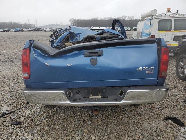 1D7HU18246S651640 - 2006 DODGE RAM 1500 ST BLUE photo 6