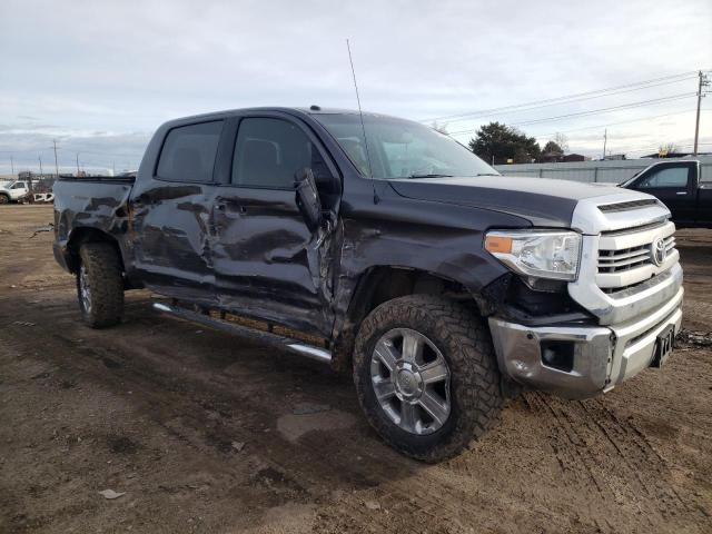 5TFAY5F14EX328076 - 2014 TOYOTA TUNDRA CREWMAX PLATINUM Grau Foto 4