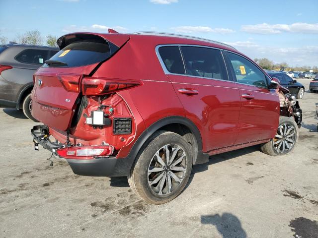 KNDPNCAC2K7576287 - 2019 KIA SPORTAGE EX RED photo 3